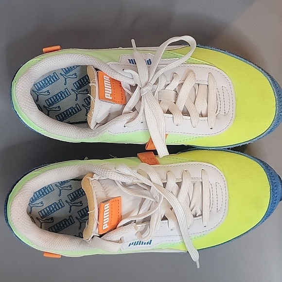 Puma Future Rider Play On Sneakers Retro Design Size 7 C Or 39 - Picture 5 of 9